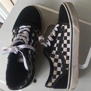 Checkered vans